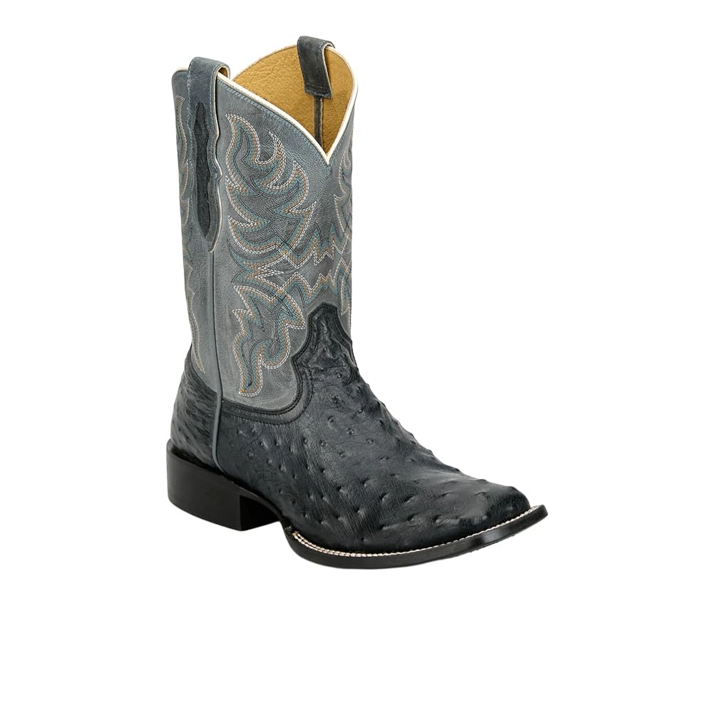 Grey Ostrich Western Boot Y413750