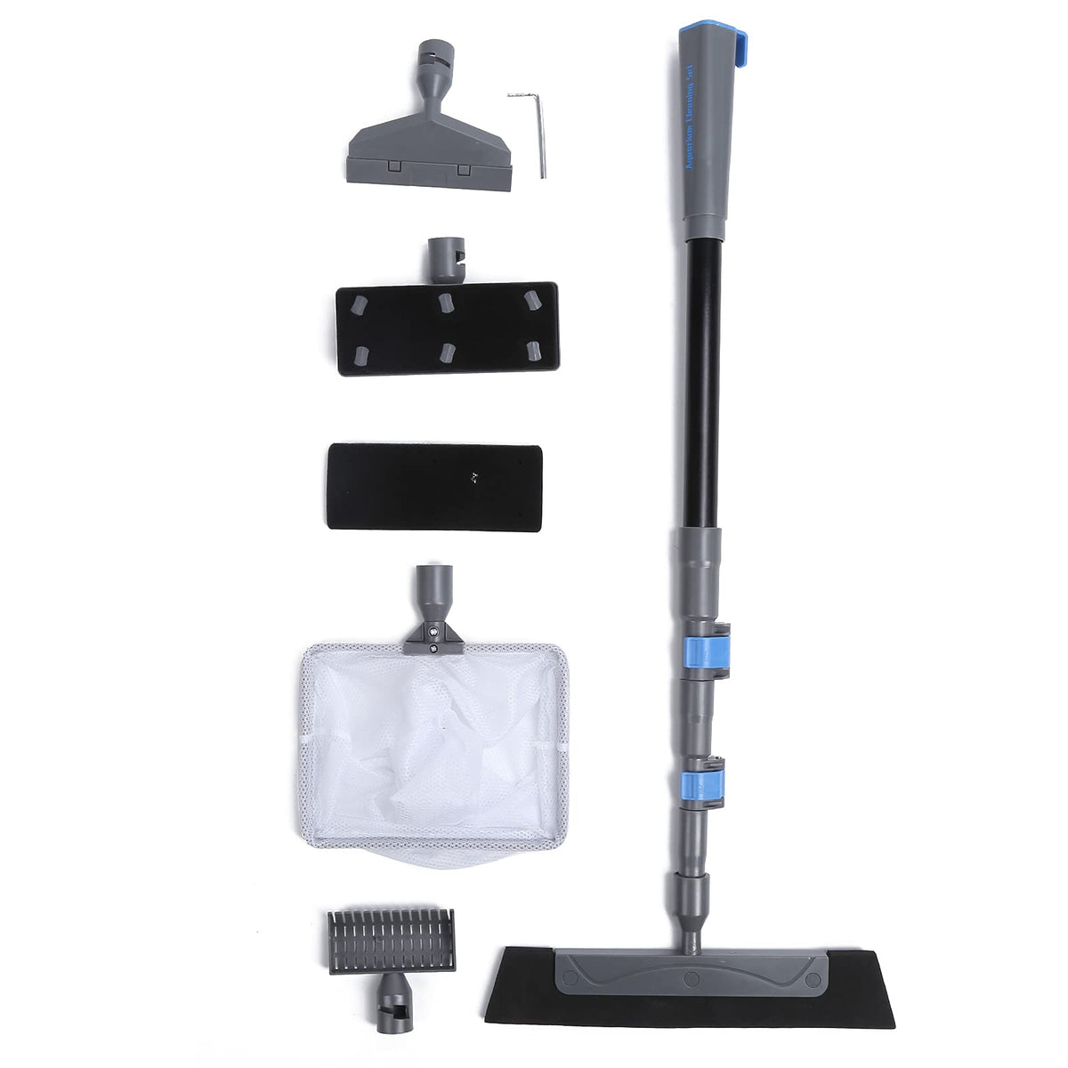 5 in 1 Aquarium Cleaning Tool Kit with Long Handle D693074
