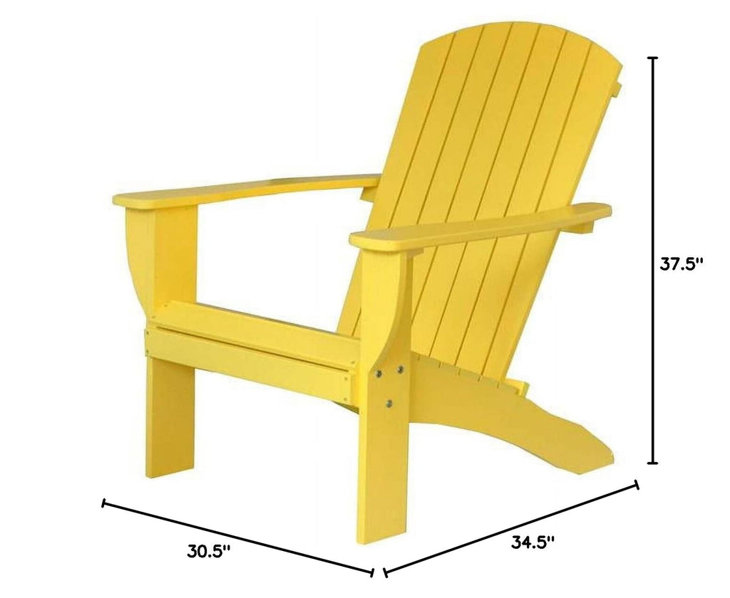 Solid Cedar Adirondack Chair with Folding Table B972