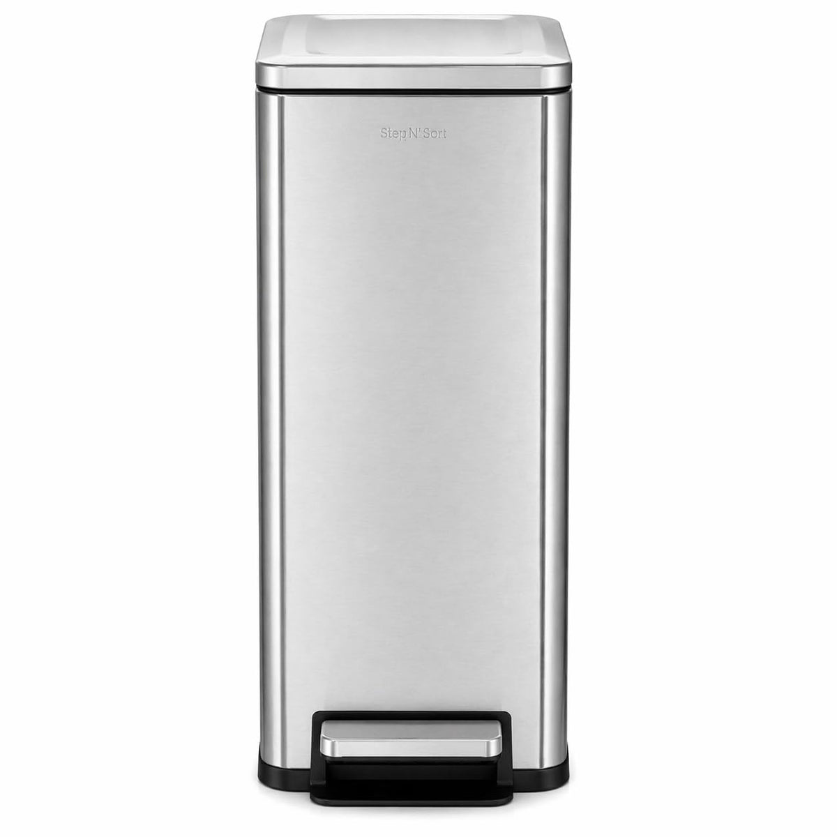 43L Dual Recycling Bin Stainless Steel A635974