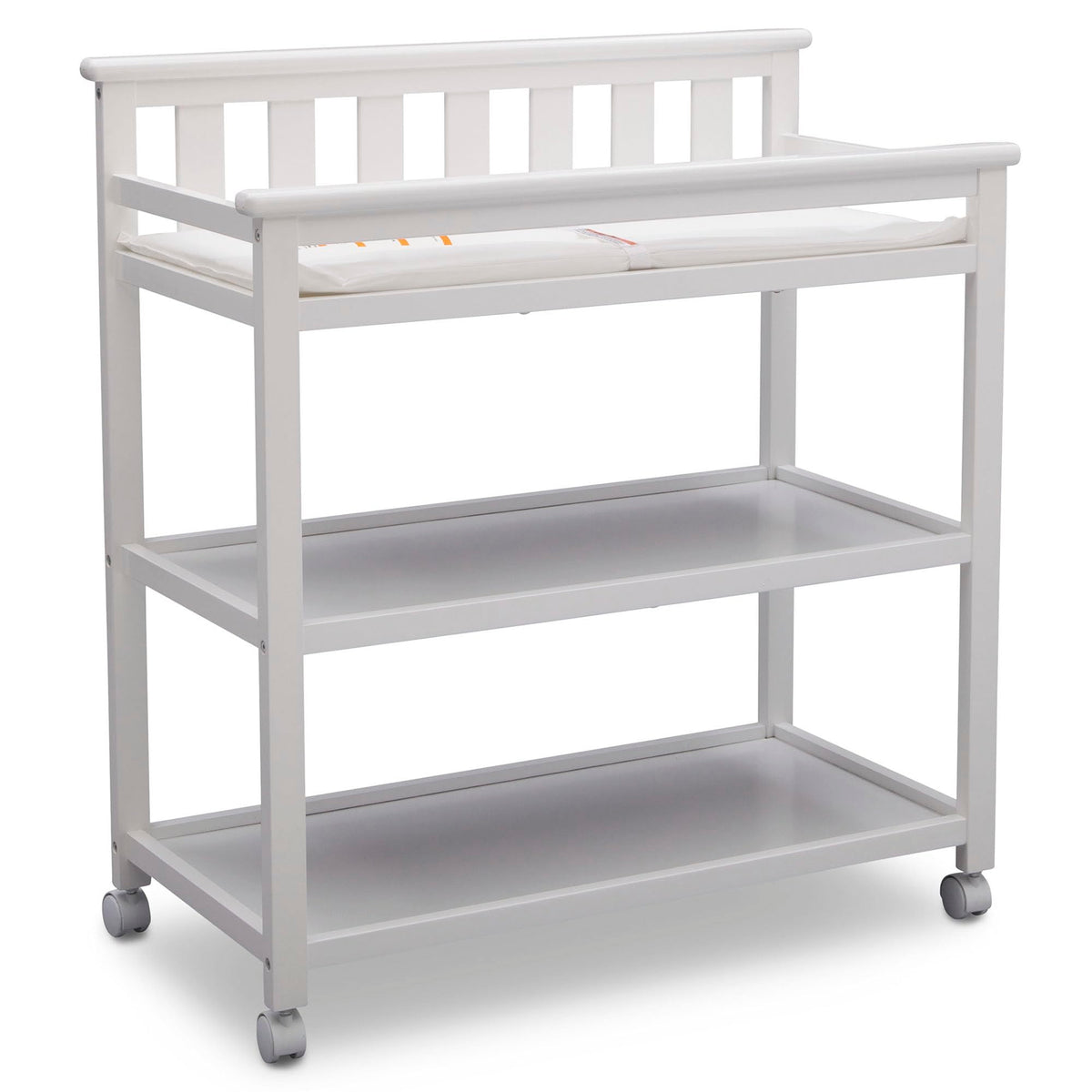 Flat Top Changing Table with Wheels and Changing Pad R991617