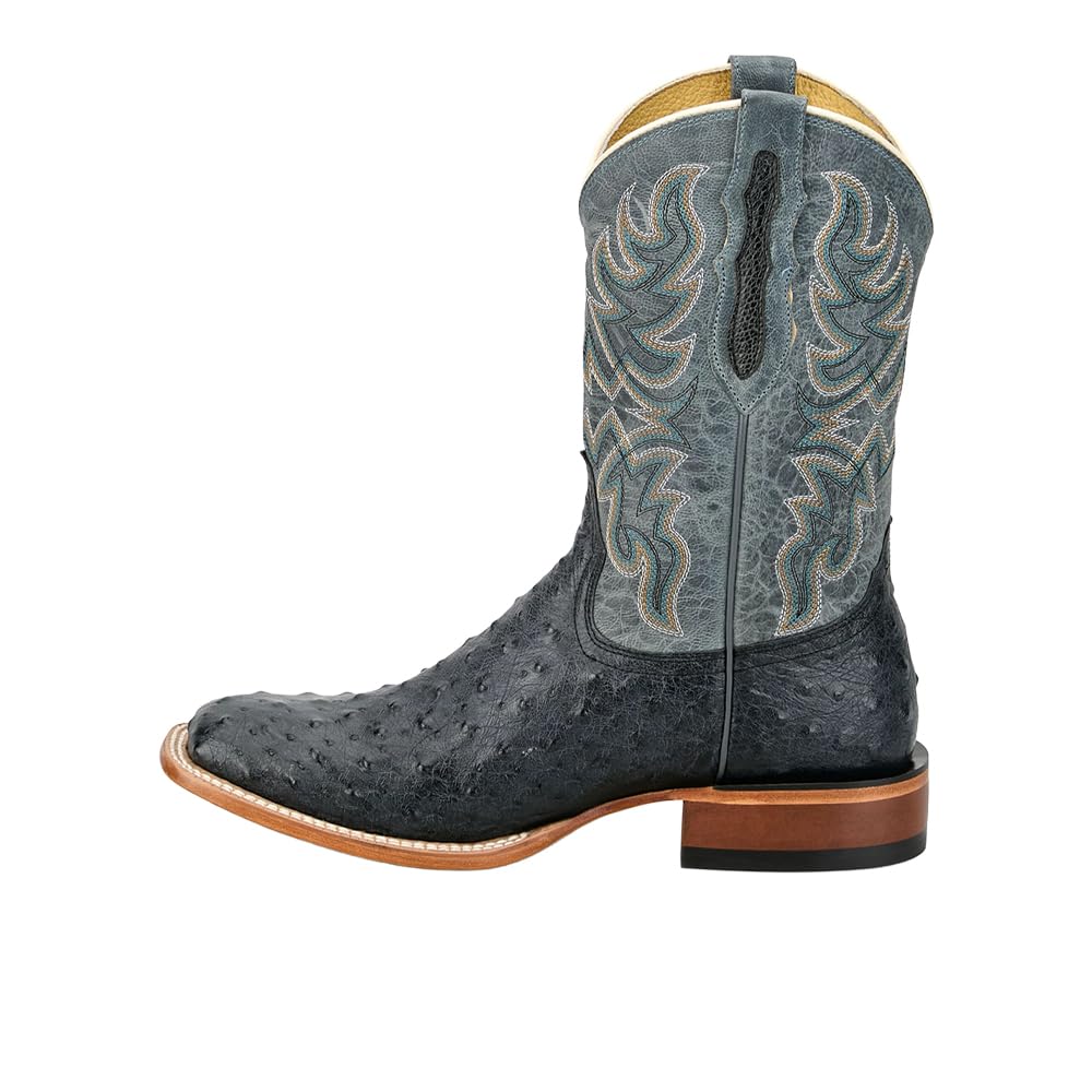 Grey Ostrich Western Boot Y413750
