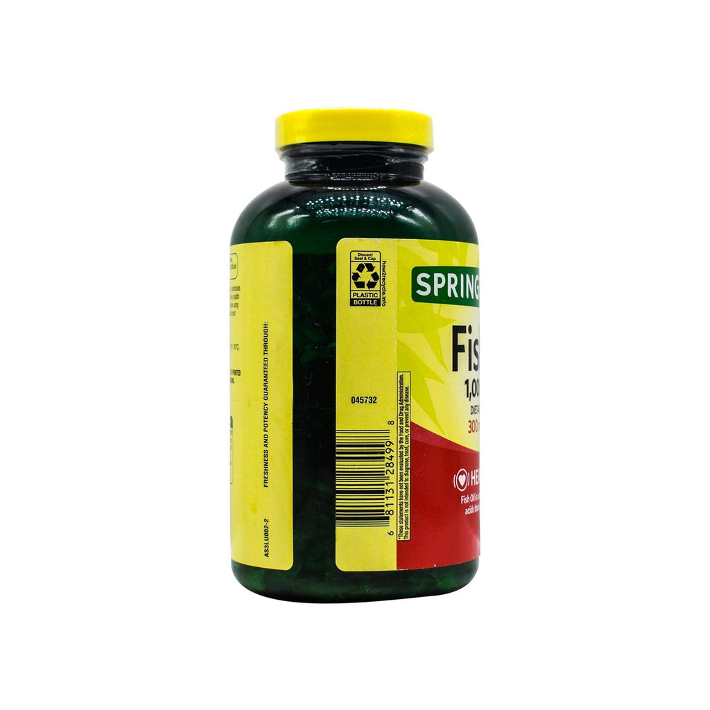 Fish Oil 1000 mg 300 Softgels D690