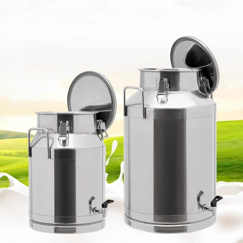 304 Stainless Steel Milk Can with Sealed Lid X947