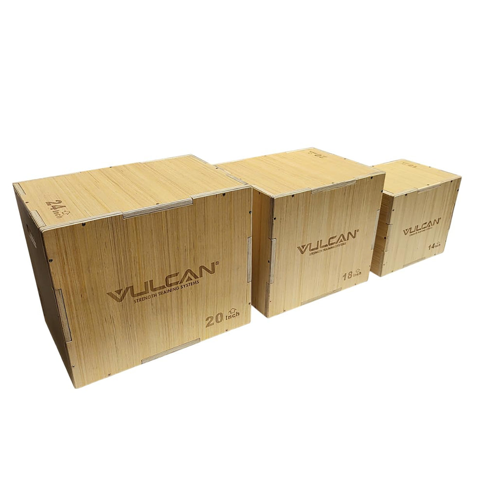 3-in-1 Wooden Plyo Box A63558