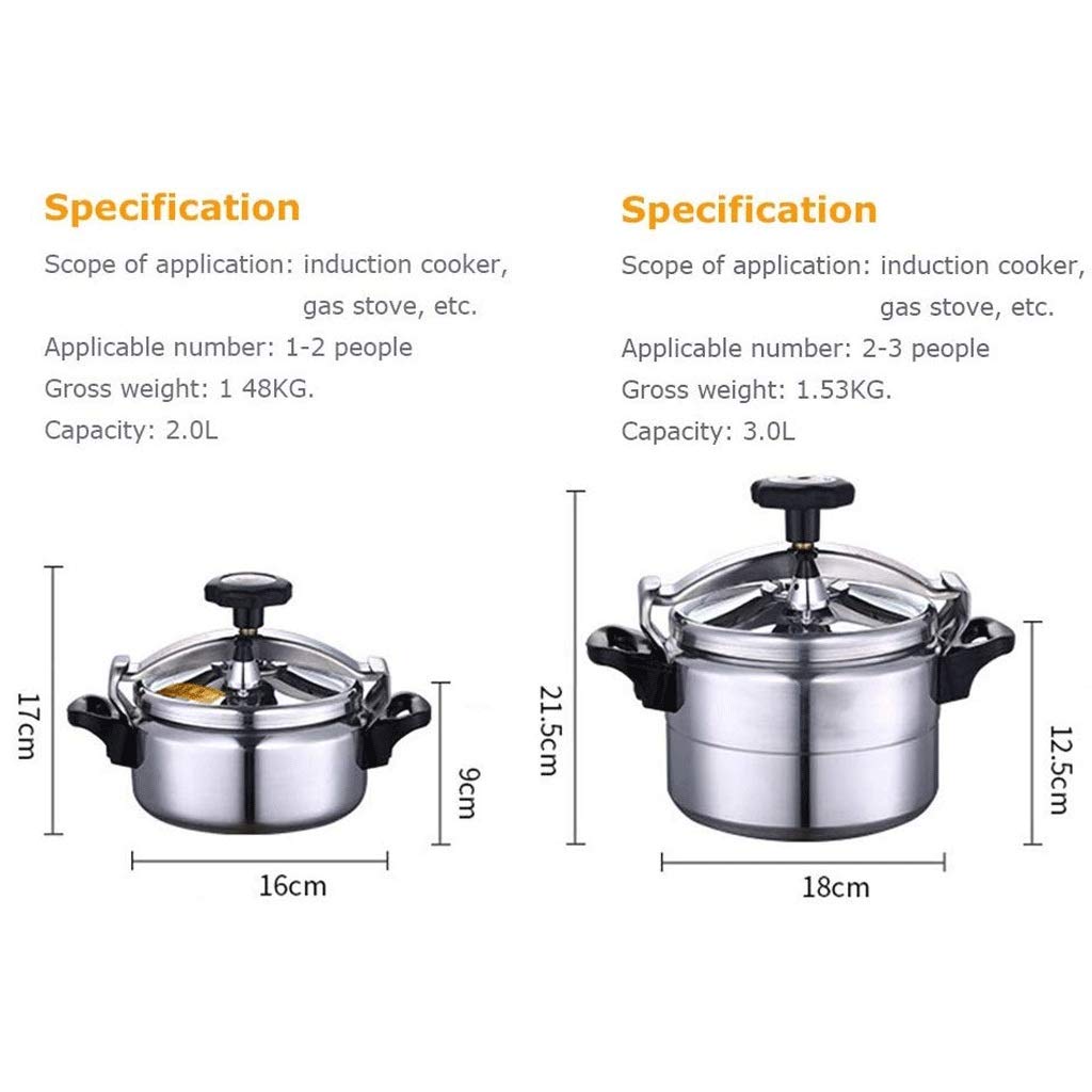 Aluminum Non-stick Pressure Cooker 2L G760584