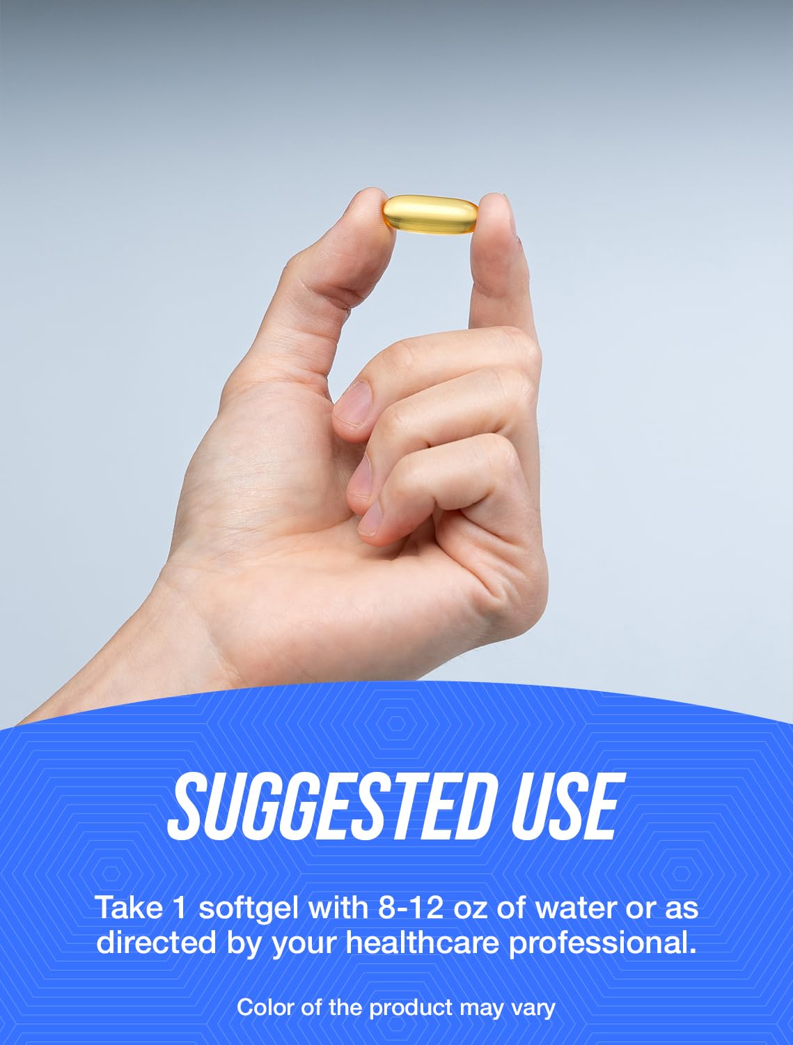 Fish Oil 500mg Softgels Omega 3 Gluten Free 240 Count I1263