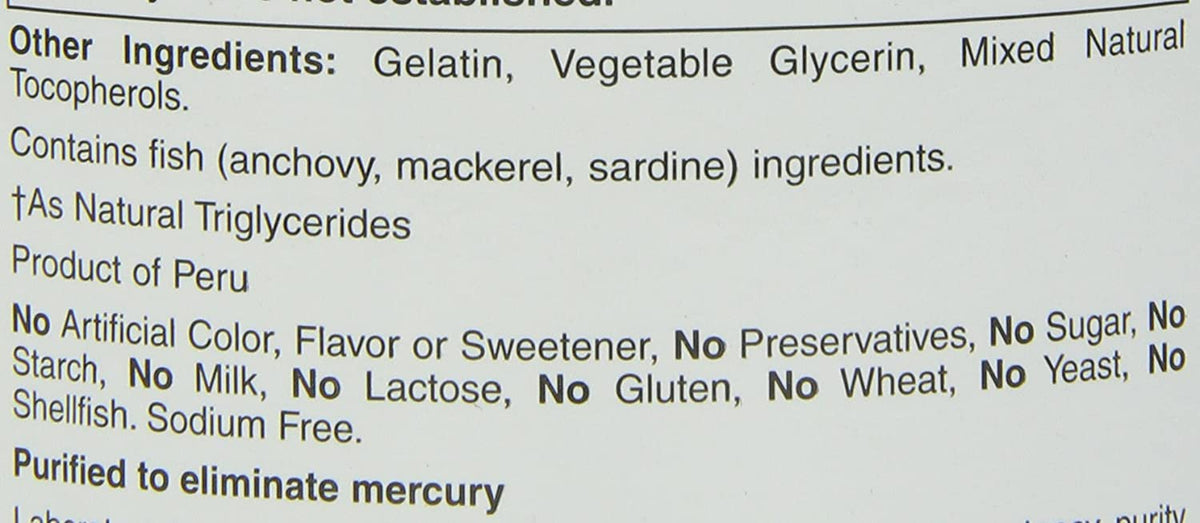 Fish Oil 200 Count G110966