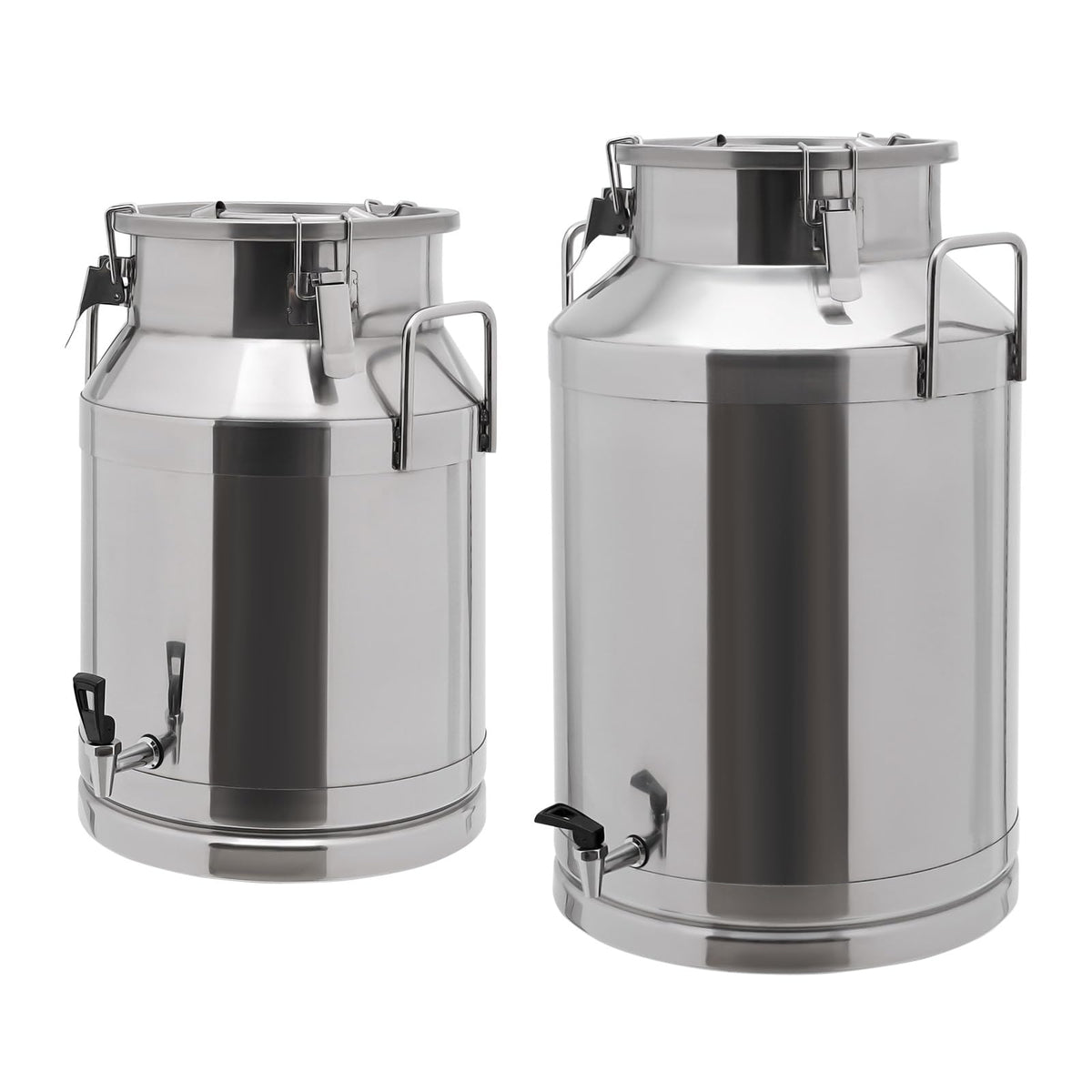 304 Stainless Steel Milk Can with Sealed Lid X947