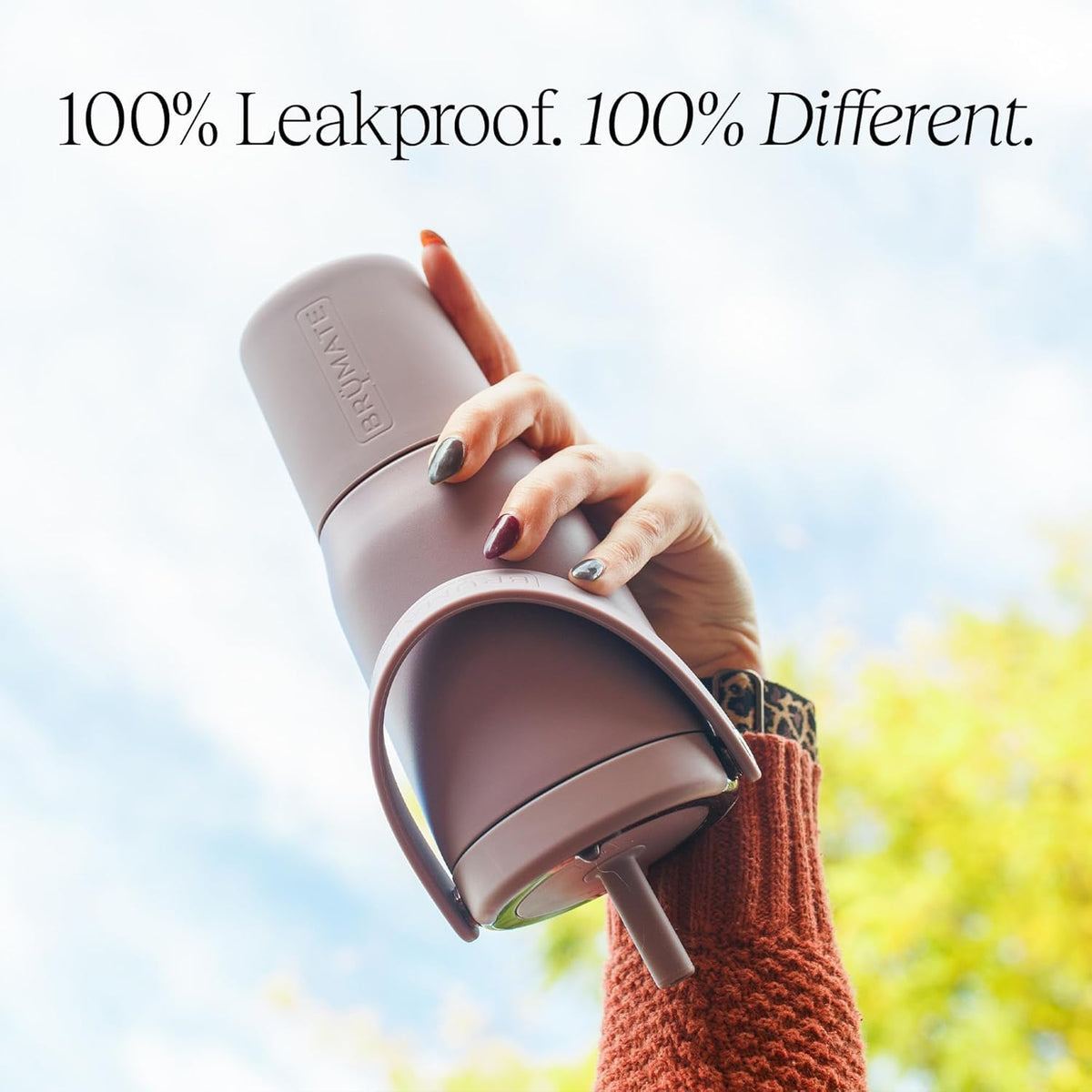 25oz Leakproof Stainless Steel Travel Tumbler with Handle & Straw M2861