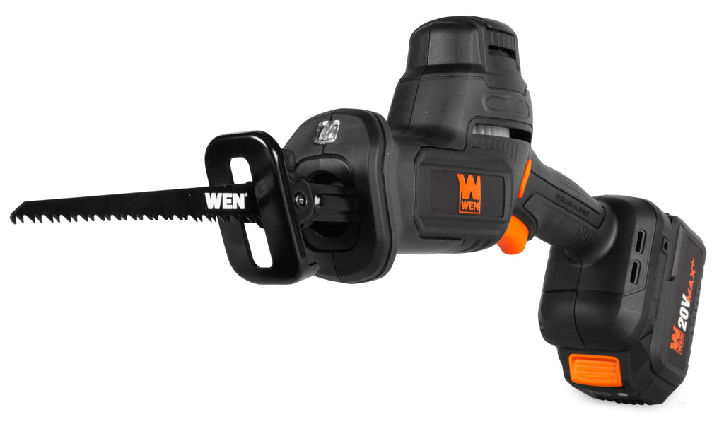 20V Max Cordless Brushless Reciprocating Saw with Battery and Charger B6942
