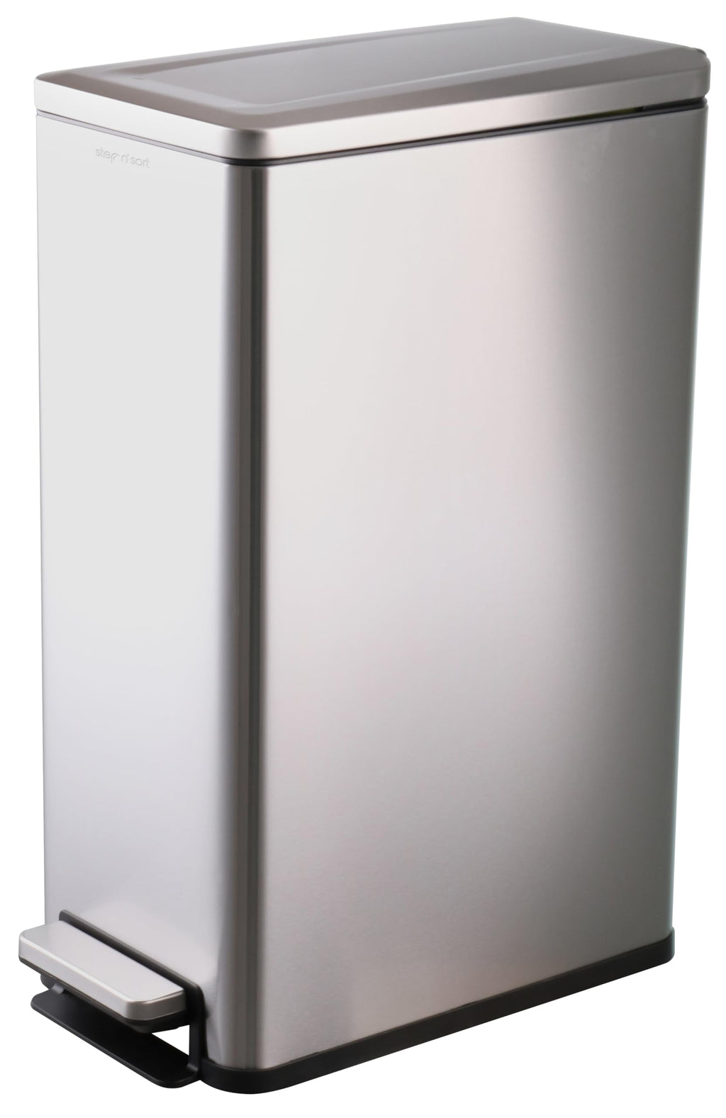 43L Dual Recycling Bin Stainless Steel A635974