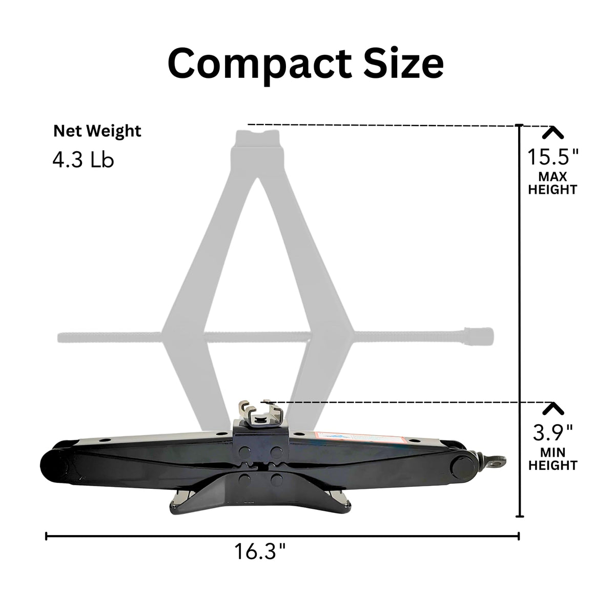2 Ton Scissor Jack Kit D24994