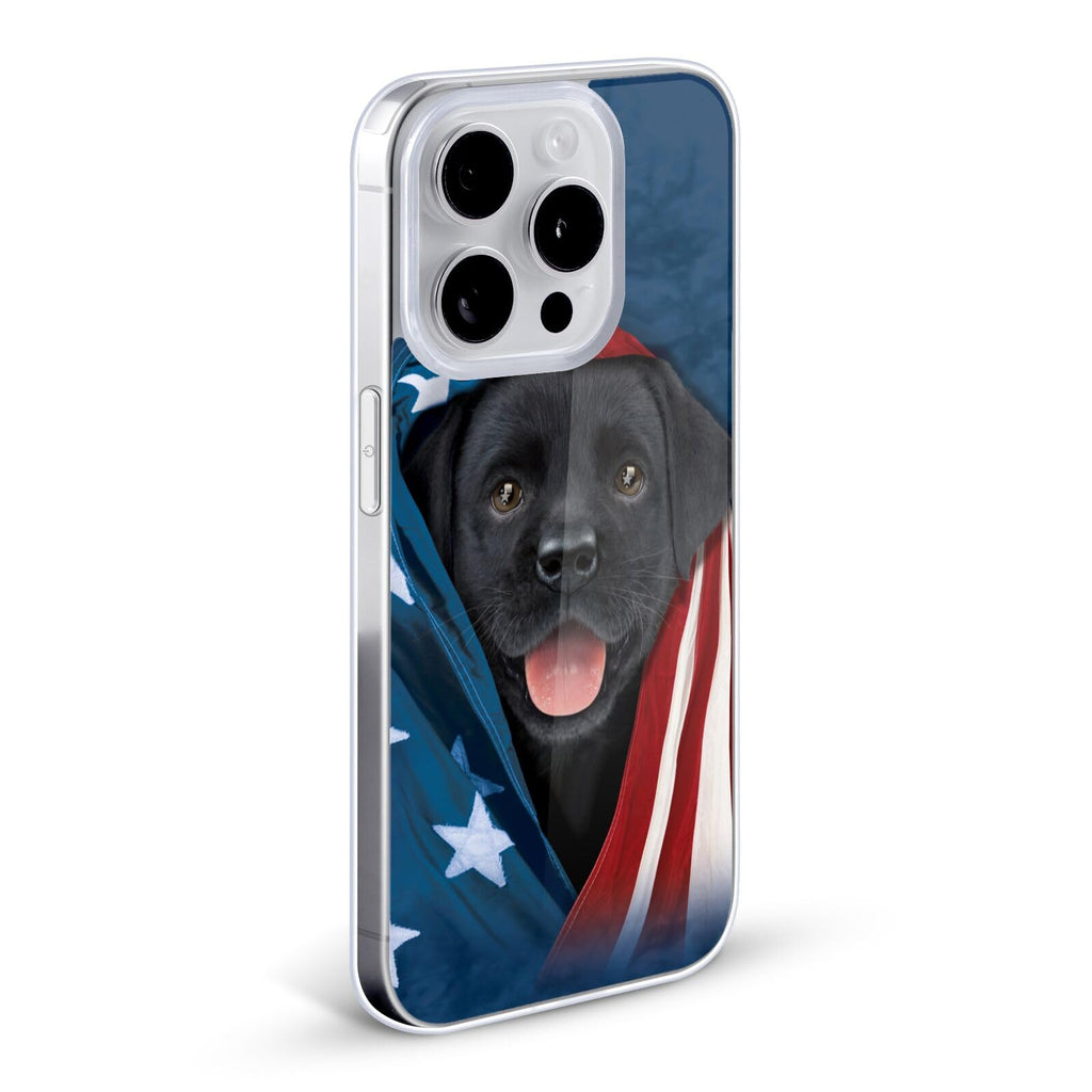 Black Labrador Gel Case Compatible with iPhone 12 Mini M8592