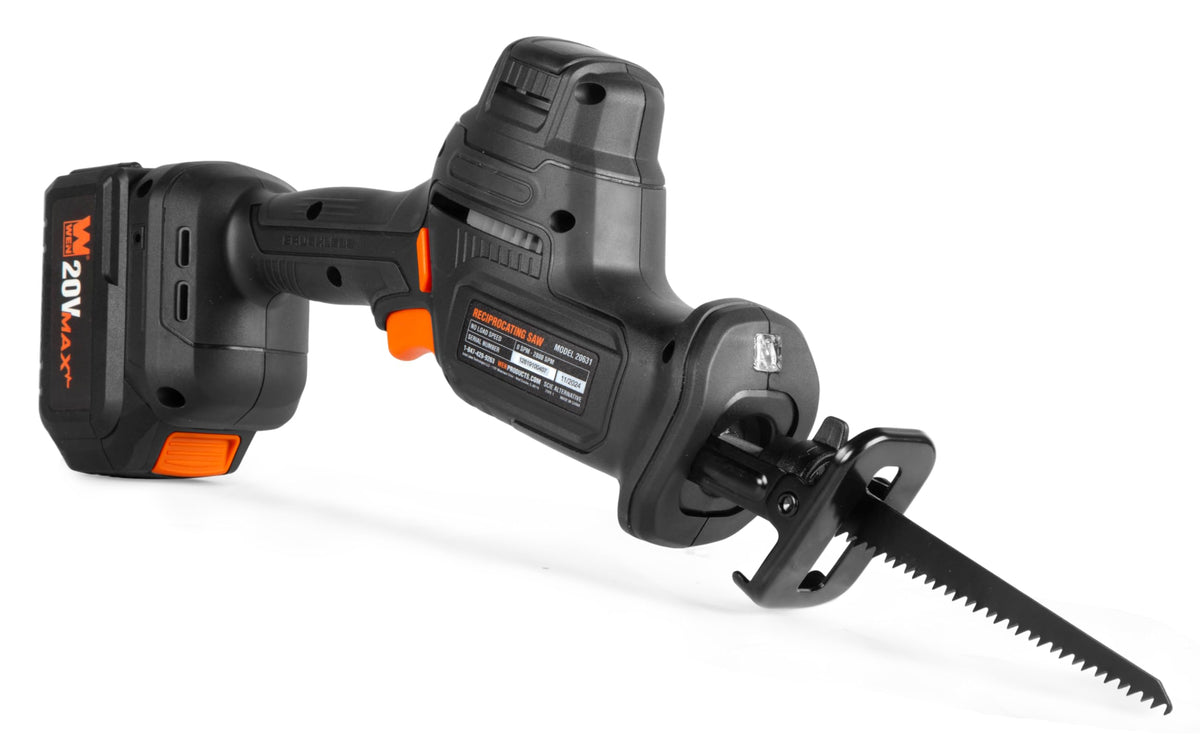 20V Max Cordless Brushless Reciprocating Saw with Battery and Charger B6942