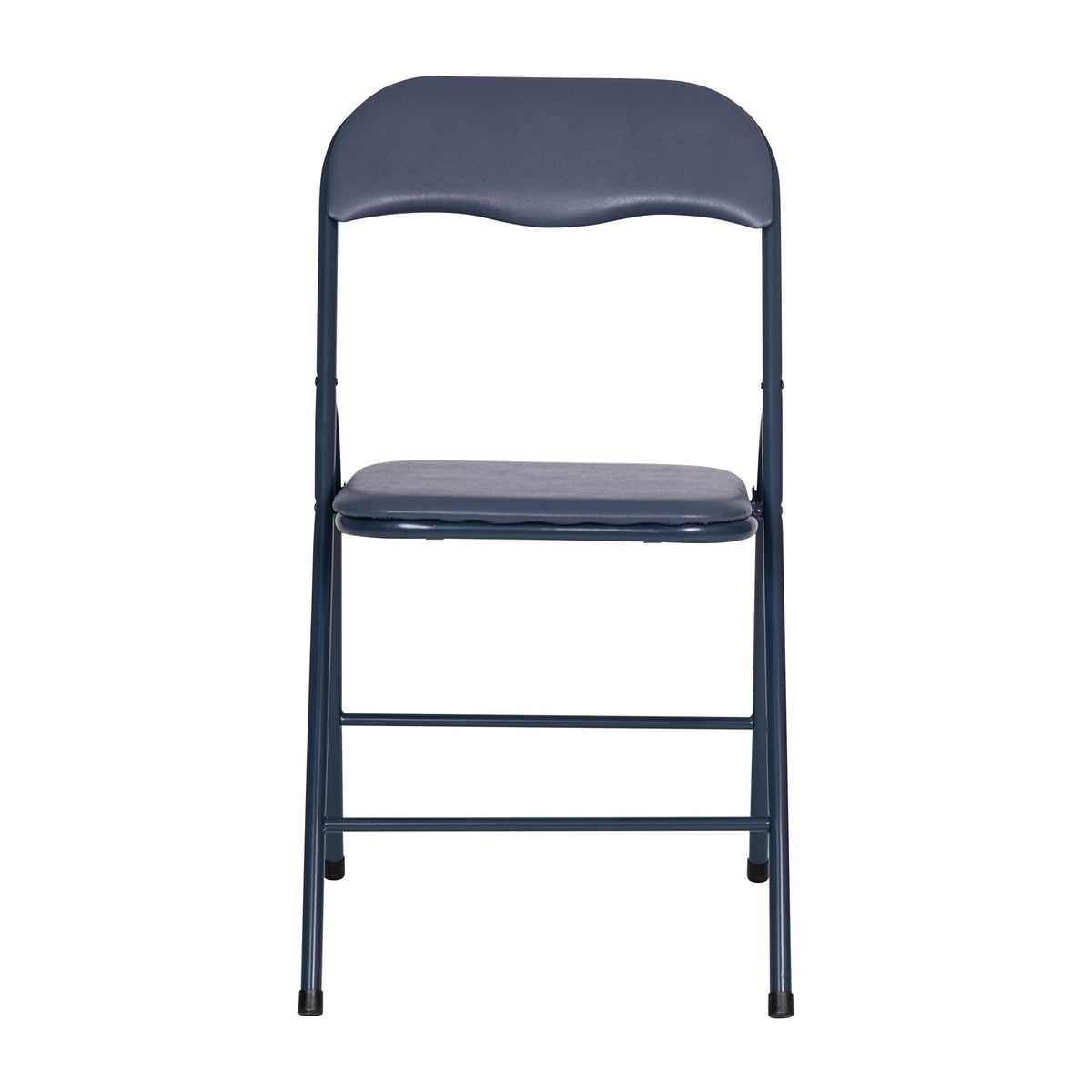 Navy Square Folding Card Table and Chairs Set B898901