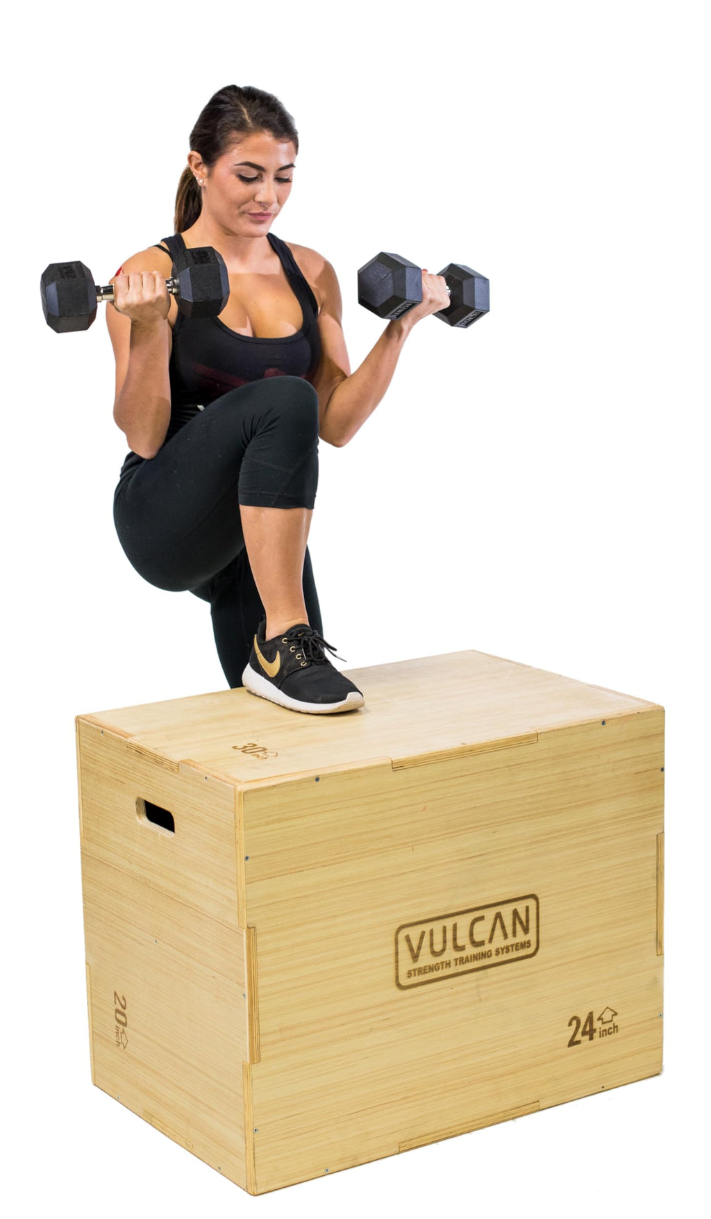3-in-1 Wooden Plyo Box A63558