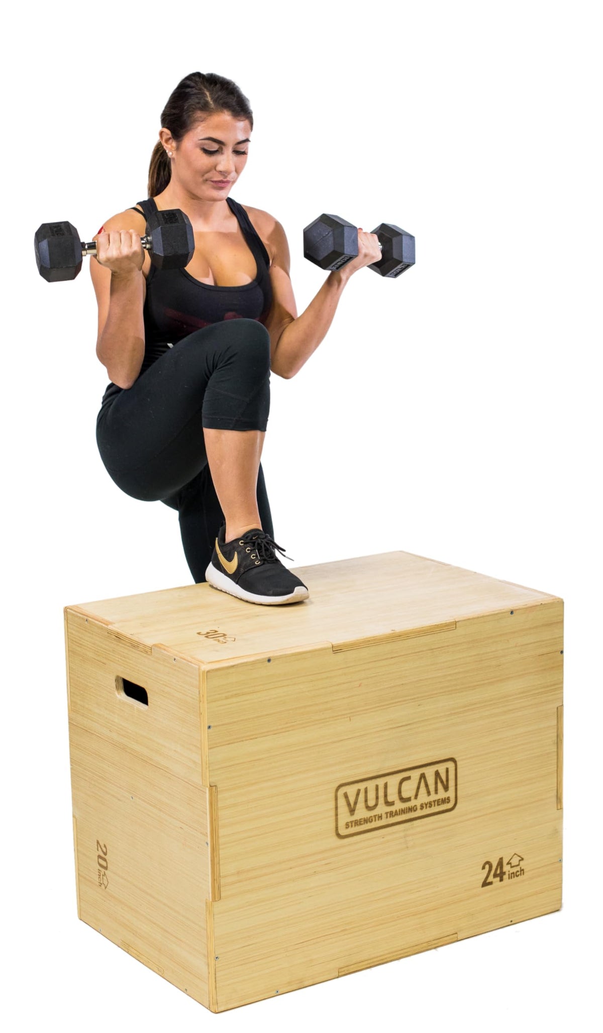 3-in-1 Wooden Plyo Box A63558