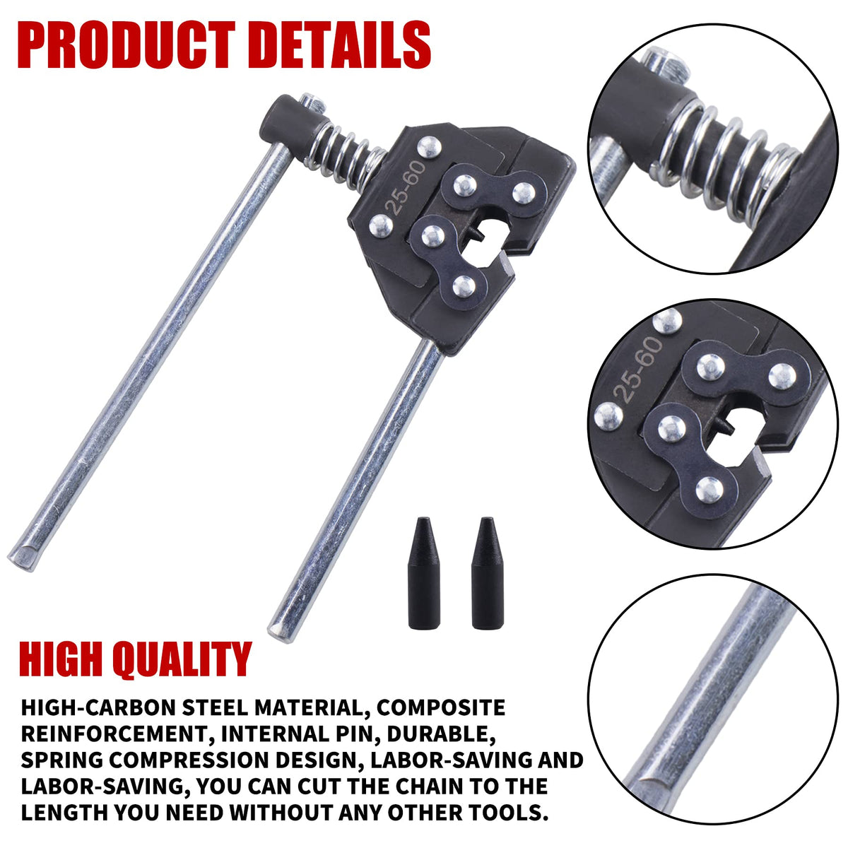 Chain Detacher Breaker Cutter for Roller Chain E625608
