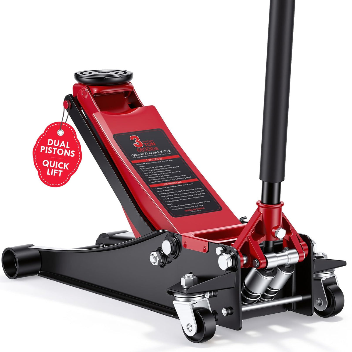 3 Ton Low Profile Hydraulic Floor Jack C38593