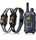 2 Dogs Dog Training Collar with Remote, 4 Training Modes, IP67 Waterproof T7915