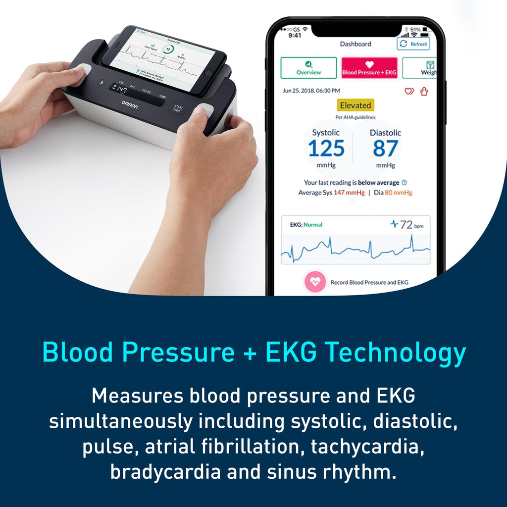 Blood Pressure Monitor + EKG K610