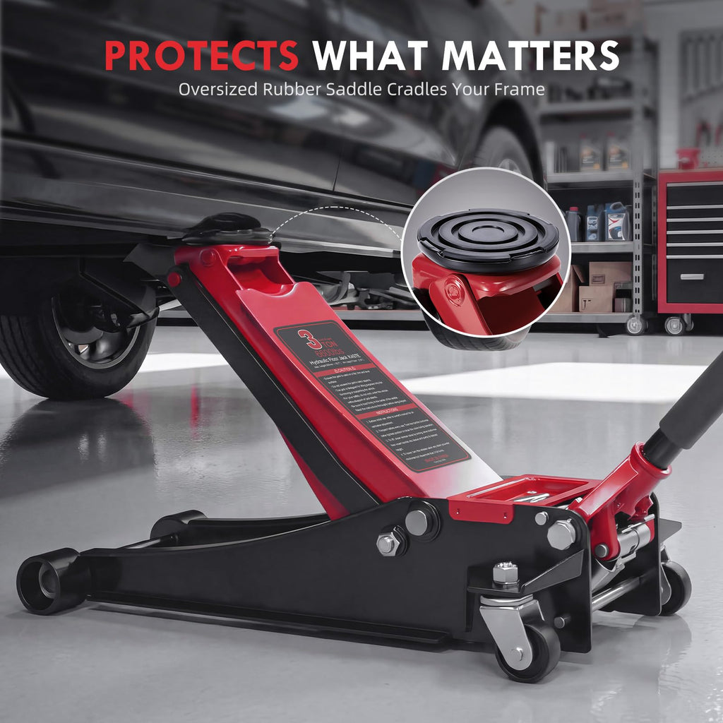 3 Ton Low Profile Hydraulic Floor Jack C38593