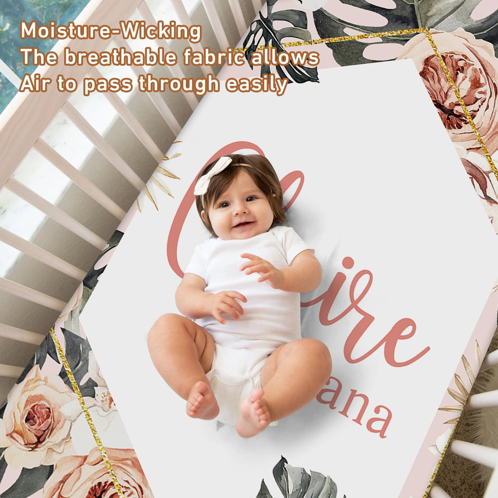 Fitted Crib Sheets 2 Piece Microfiber Toddler Mattress Sheet E782546