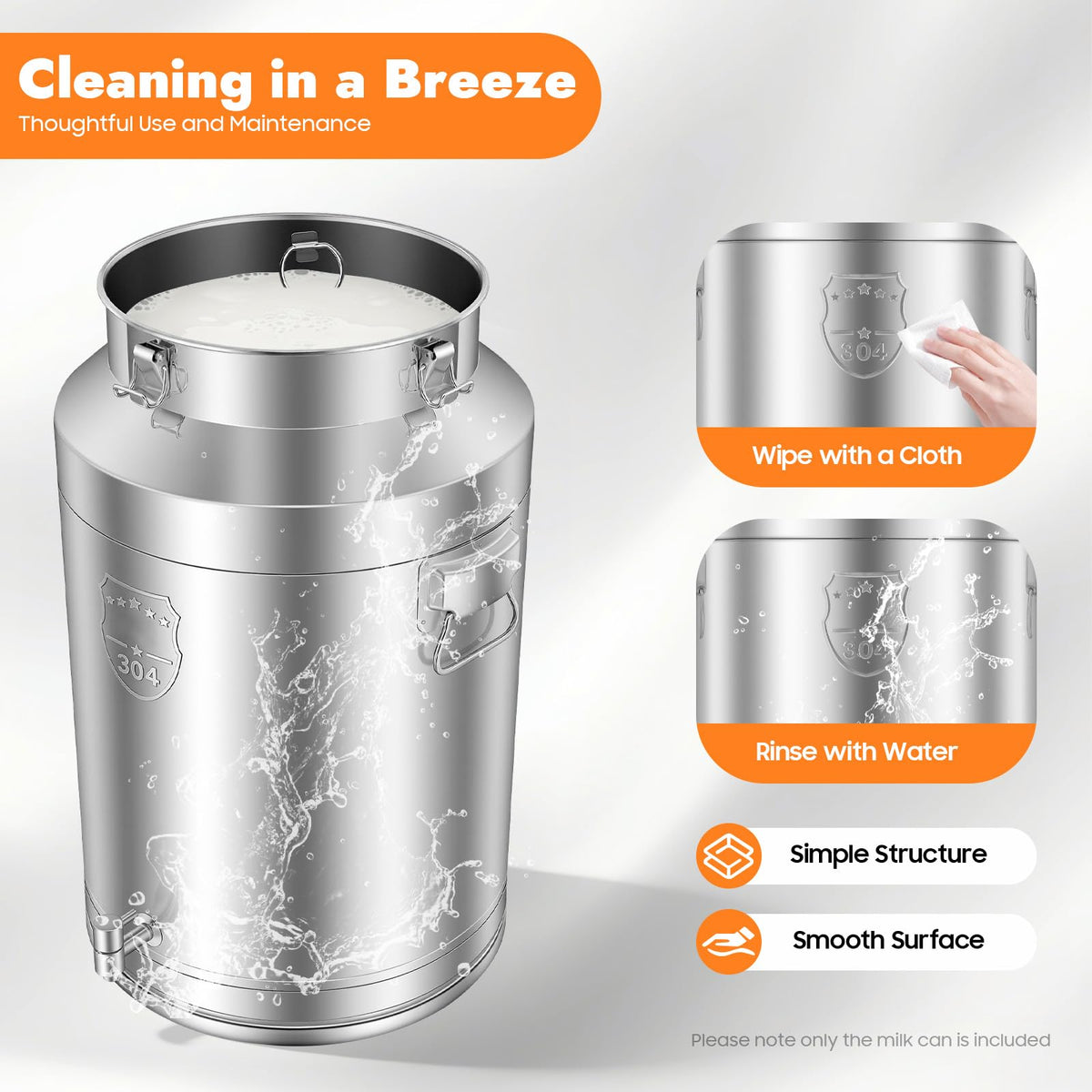 20Gal Stainless Steel Water Dispenser with Faucet Y29865