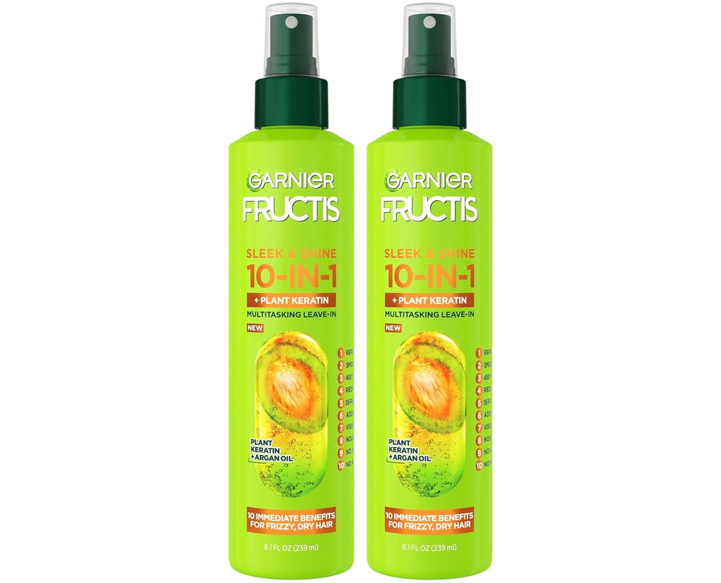 10-in-1 Leave In Conditioner Spray with Argan Oil 8.1 Fl Oz 2 Pack Z4053