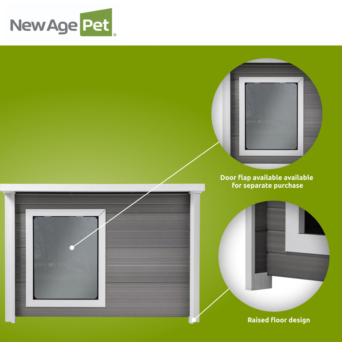 X-Large Grey Dog House T894
