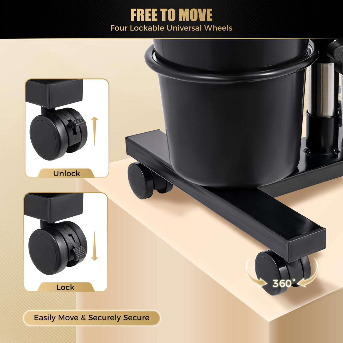 Portable Shampoo Bowl with Adjustable Height and Downspout W9909