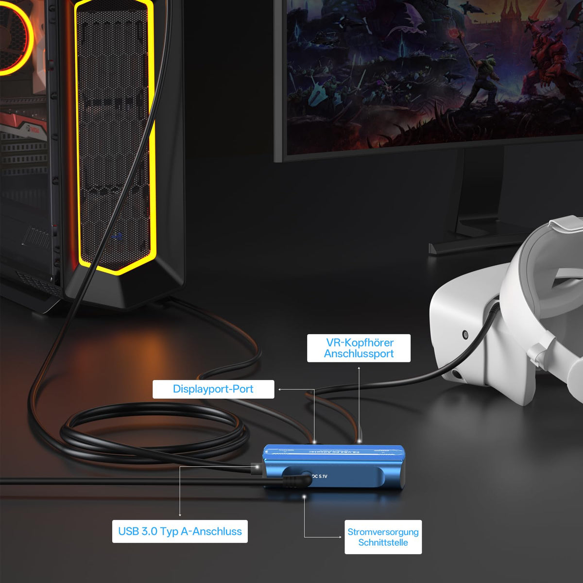 PSVR2 PC Adapter K285931