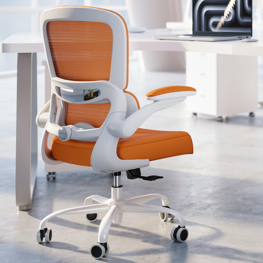 Orange Ergonomic Mesh Office Chair W166