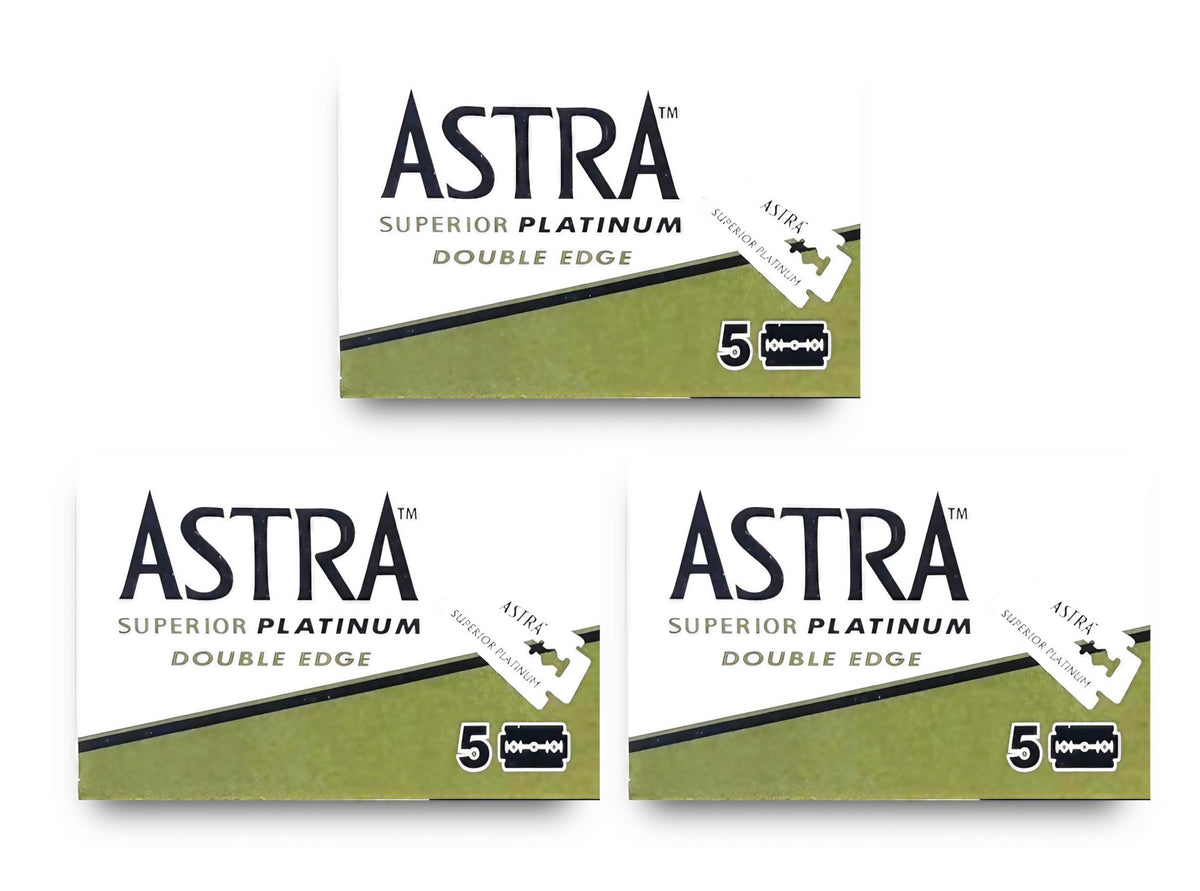 Double Edge Safety Razor Blades 5 Count Pack of 3 S482