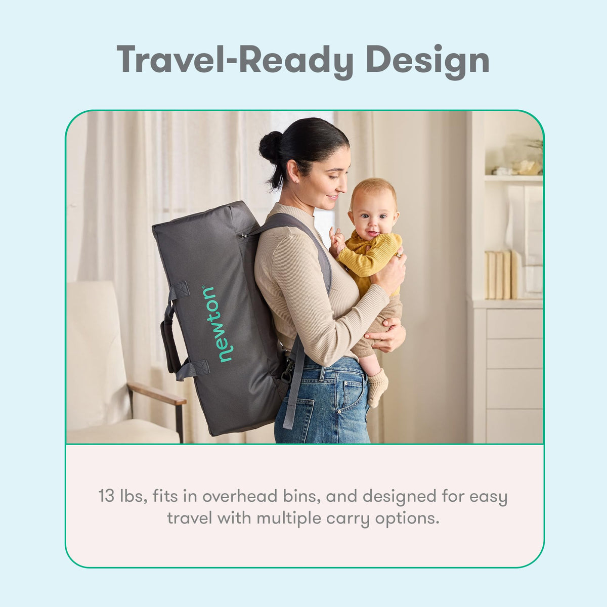 Compact Travel Crib & Play Yard V11205