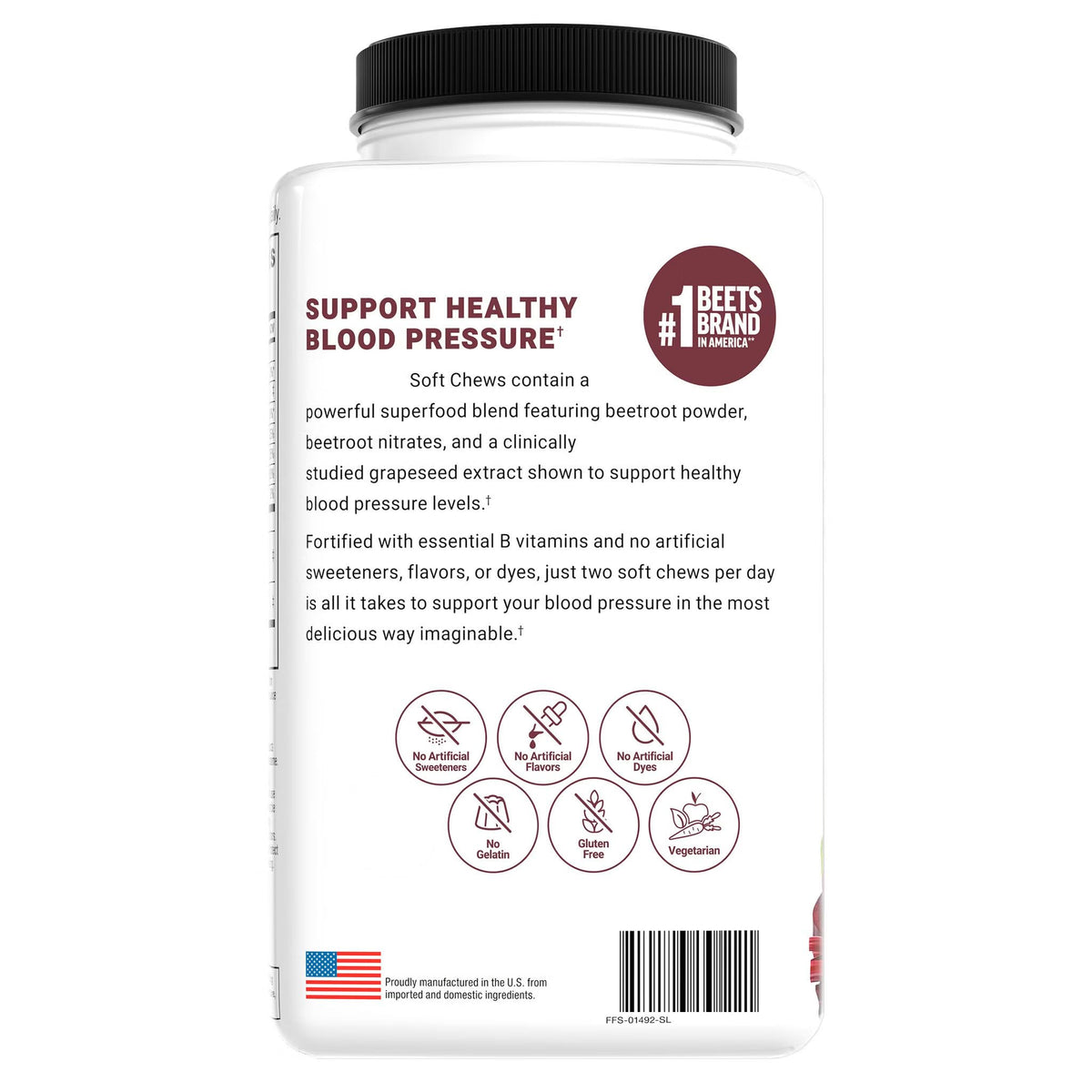 Berry Flavor 90 Count 2 Pack Soft Chew Dietary Supplement S94759