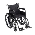 Silver Sport 1 Folding Transport Wheelchair A59557