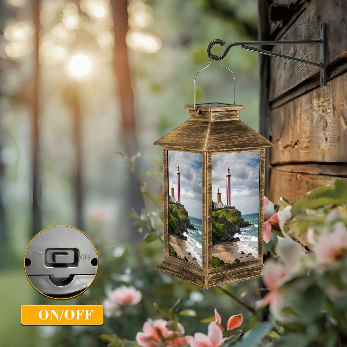 Waterproof LED Solar Lantern N669691