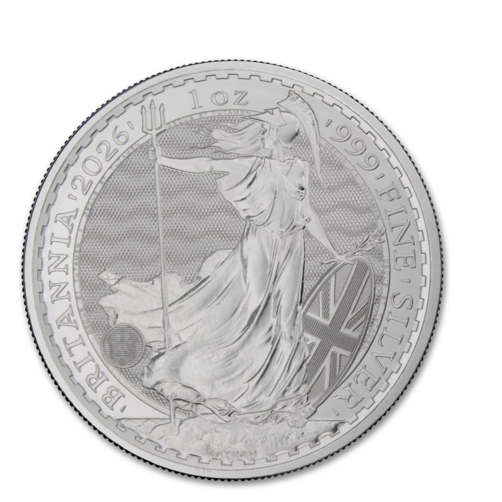1 oz British Silver Britannia Coin Brilliant Uncirculated I3879