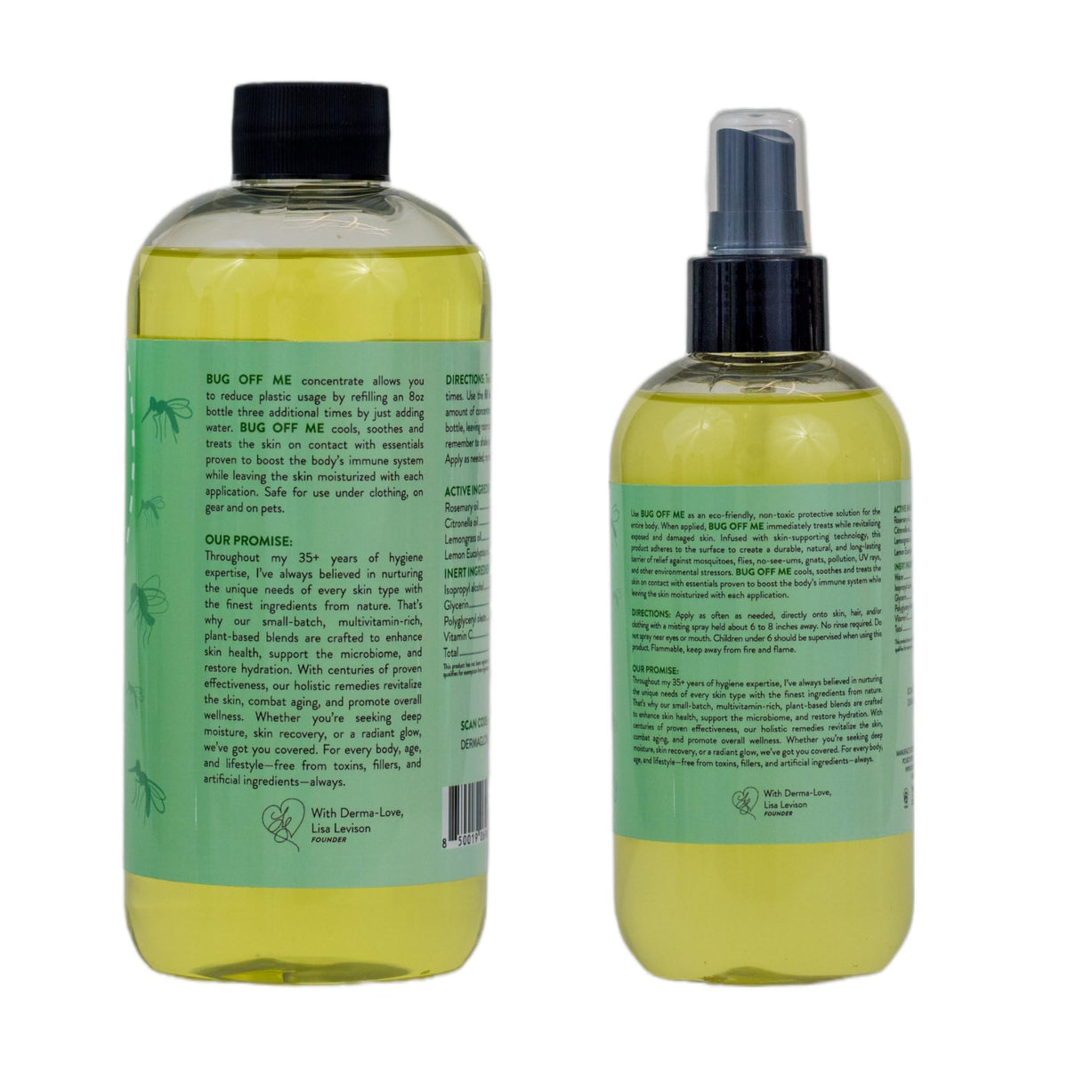 Mosquito and Insect Repelling Body Spray Refill Kit I519622