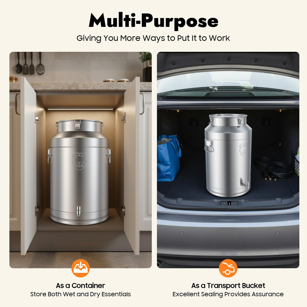20Gal Stainless Steel Water Dispenser with Faucet Y29865