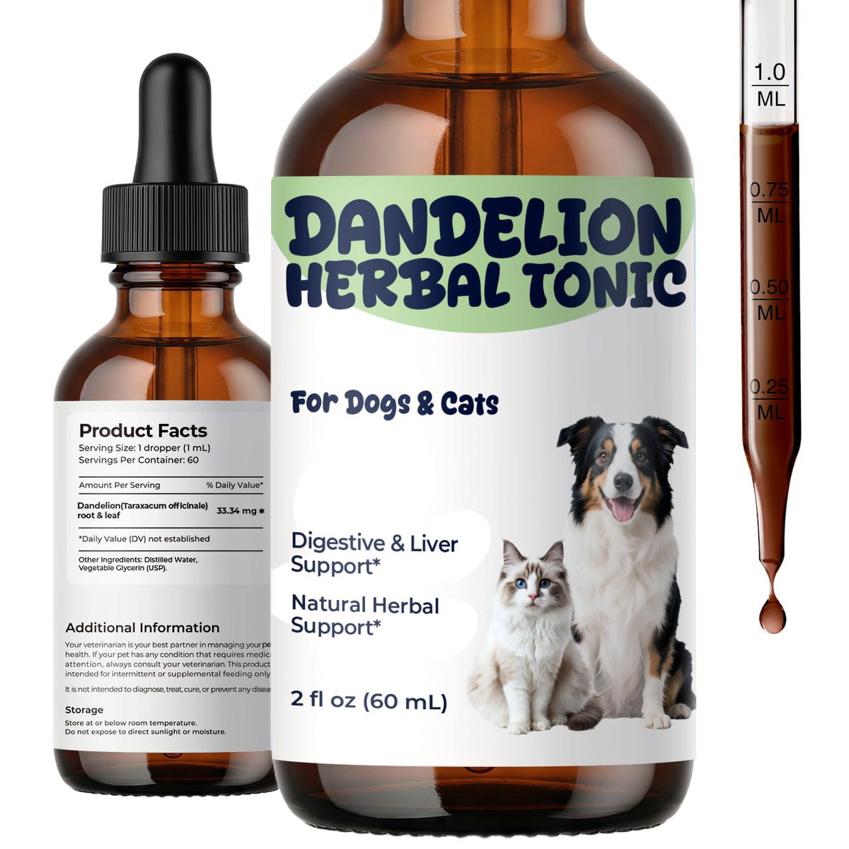 Dandelion Root & Leaf Extract Drops D60972