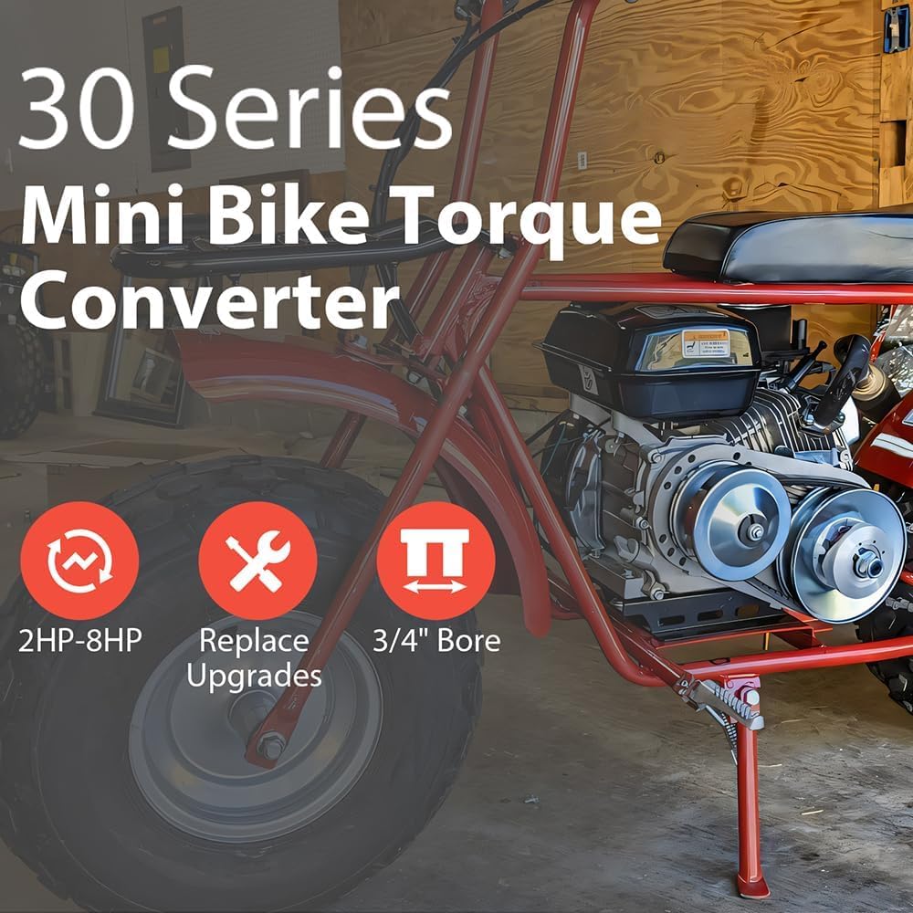212CC 6.5 HP Torque Converter M5530