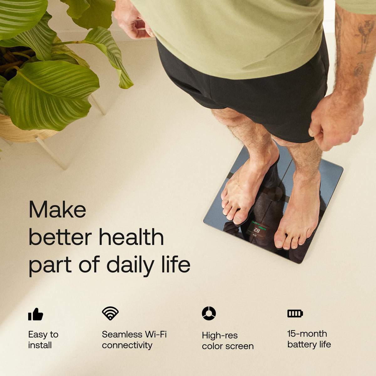 Digital Smart Scale for Body Weight I8498