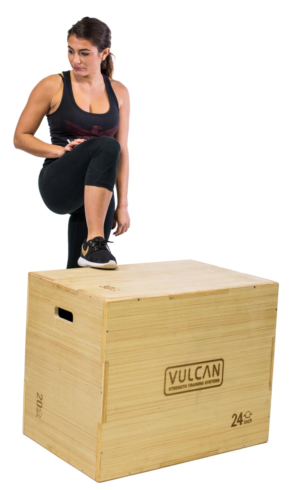 3-in-1 Wooden Plyo Box A63558