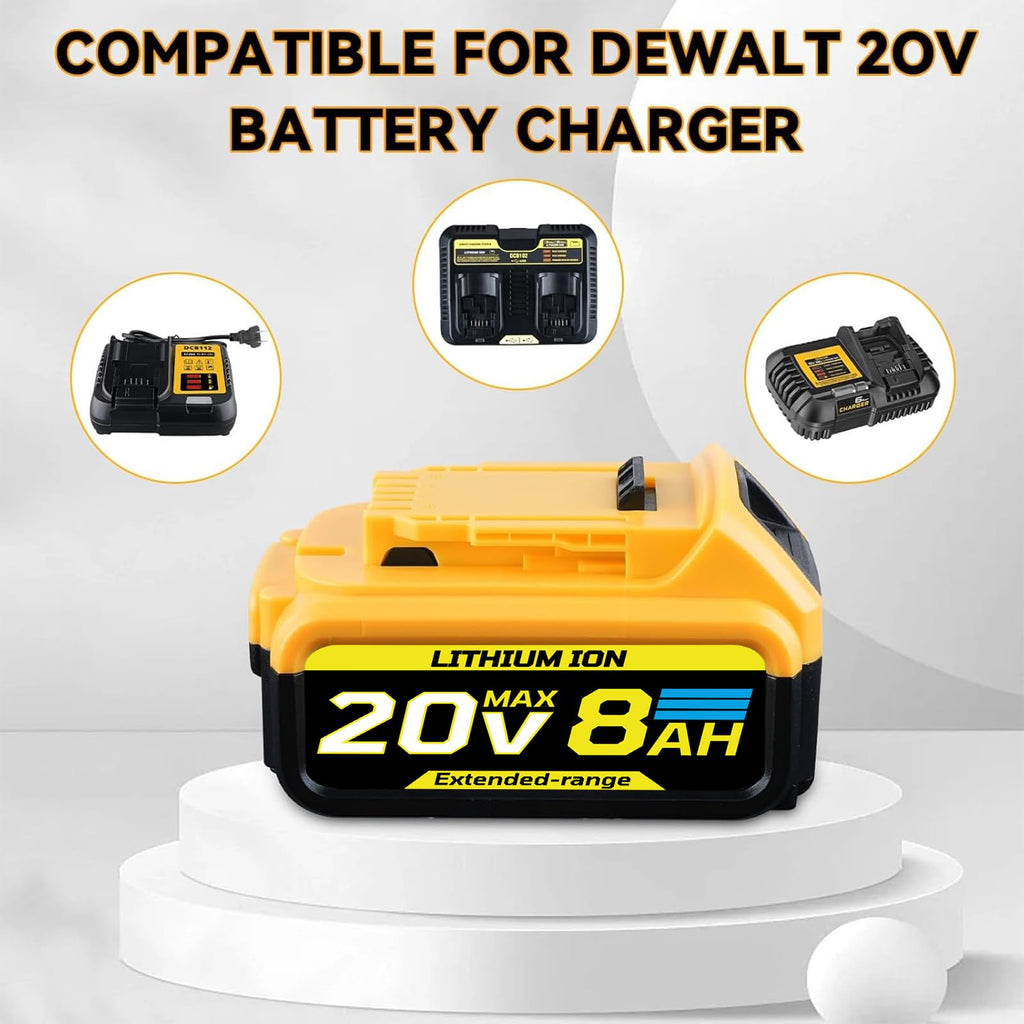 8.0Ah 20V Replacement Battery W9586