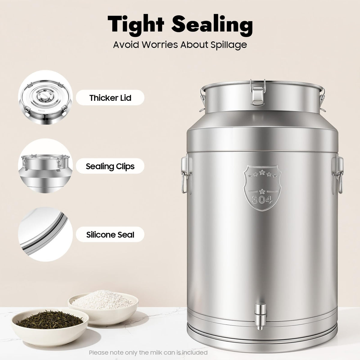 20Gal Stainless Steel Water Dispenser with Faucet Y29865