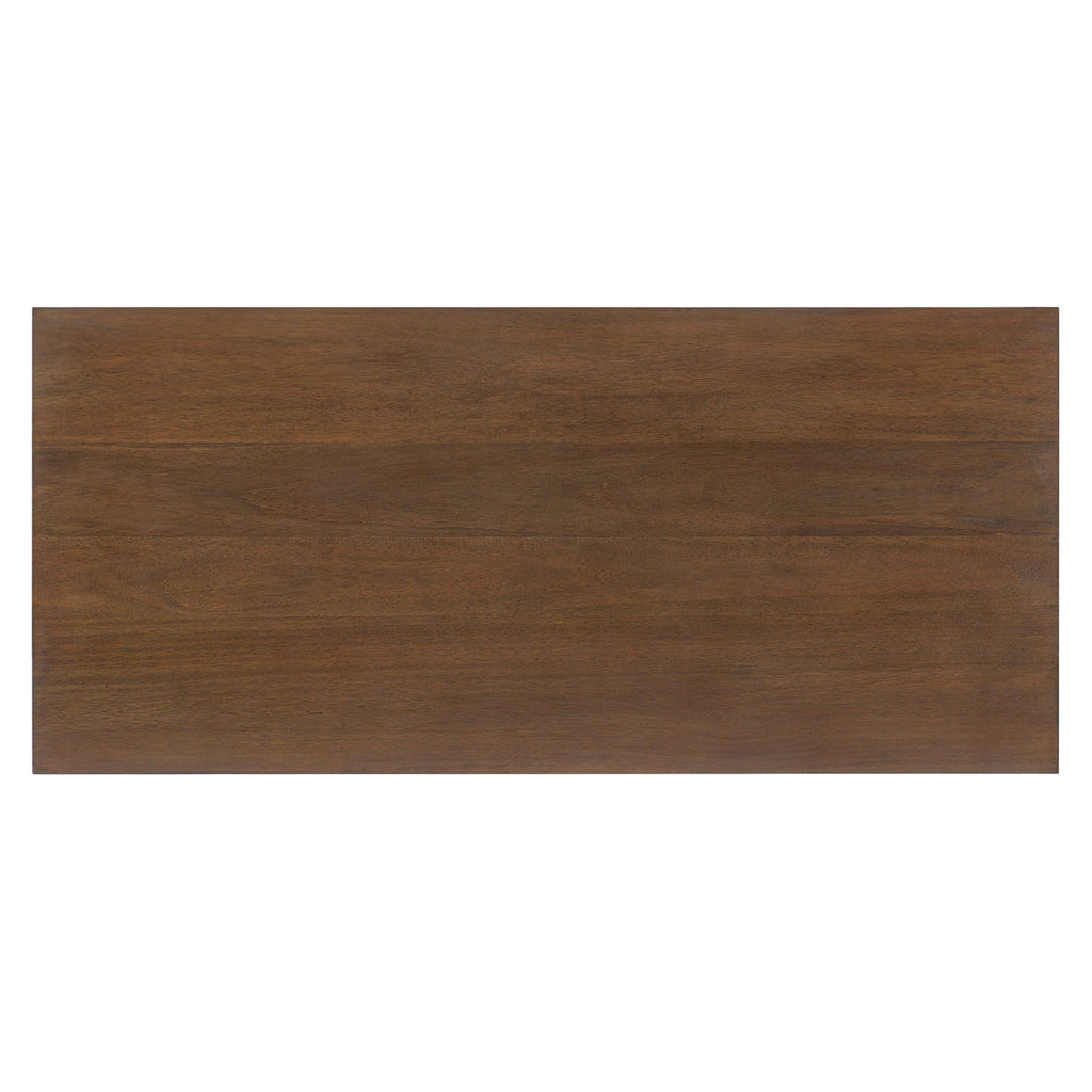7-Piece Rubber Wood Dining Table Set with Chairs E43990