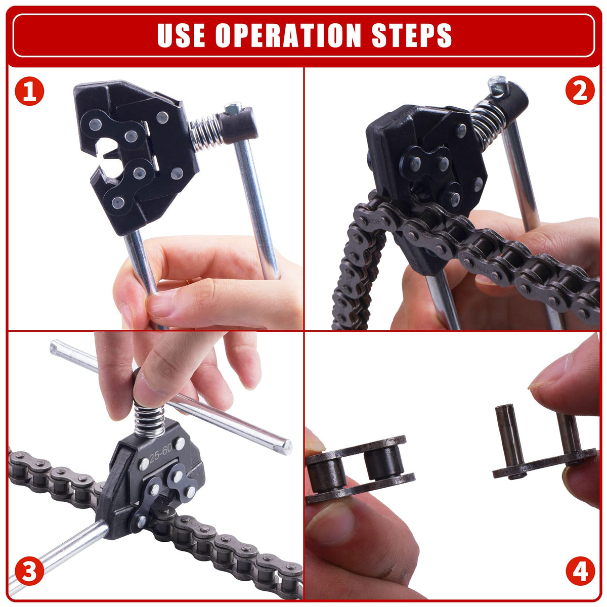 Chain Detacher Breaker Cutter for Roller Chain E625608